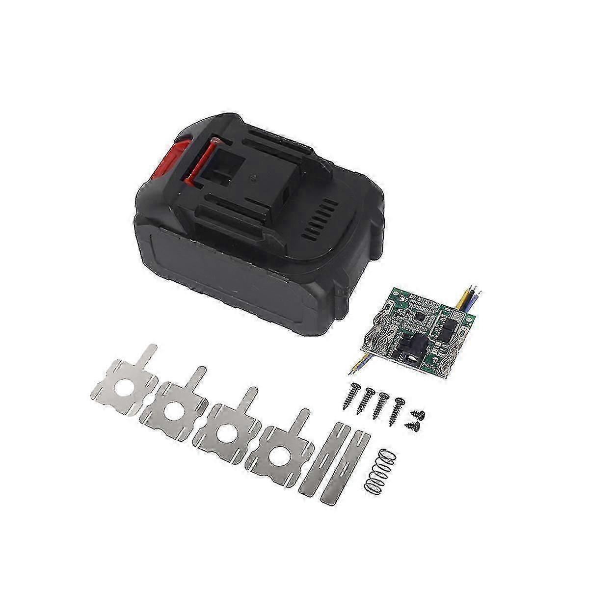 Battery Plastic Case+lithium Battery Protective Board For 10-cell Battery Case Kit