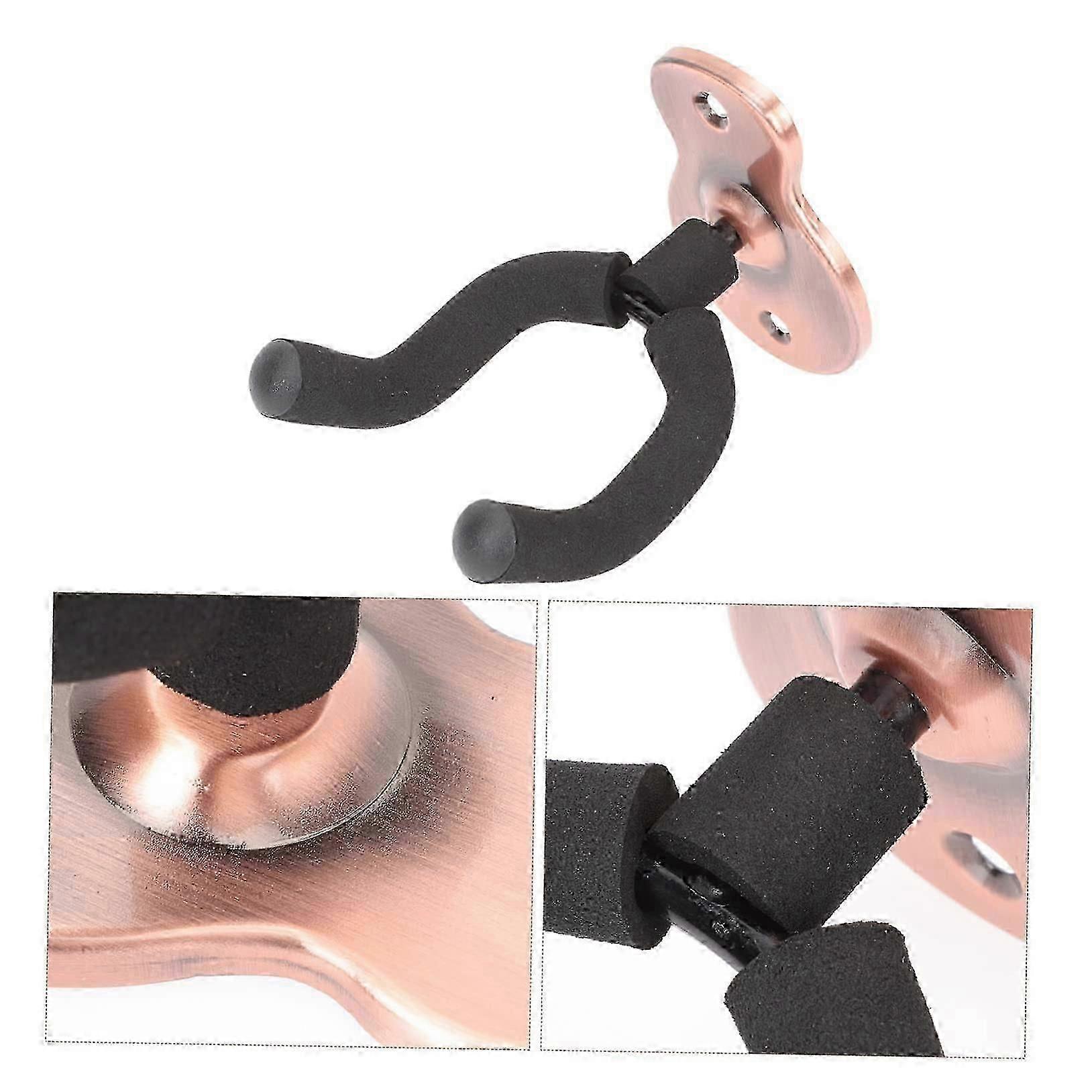 حامل Ukulel حامل غيتار واحد حامل الغيتار حامل القدم حامل البانجو سماعة الرأس شماعات سماعات الرأس حامل الغيتار الجدار جبل شماعات معدنية