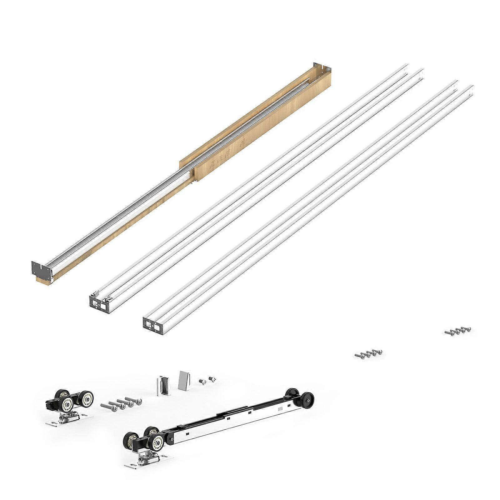 Pocket Door Frame Kit, for 610-914mm Wide 2032mm High Door, Two-Way Soft Close Mechanism