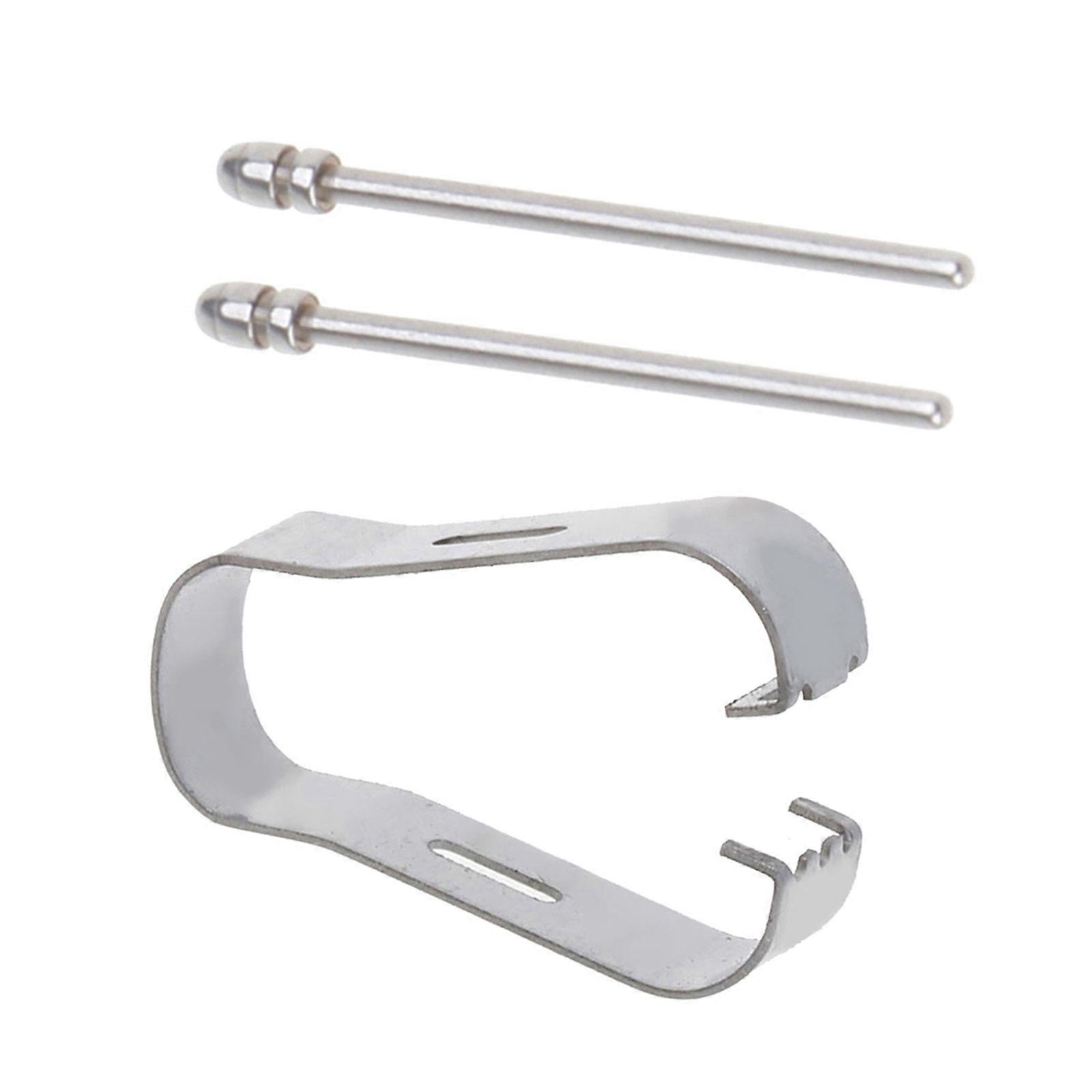 2Pcs Metal Round Threaded Head Pen Cores with Clip Replacement for Remarkable Scribe Write Styluses Pen Multicolor