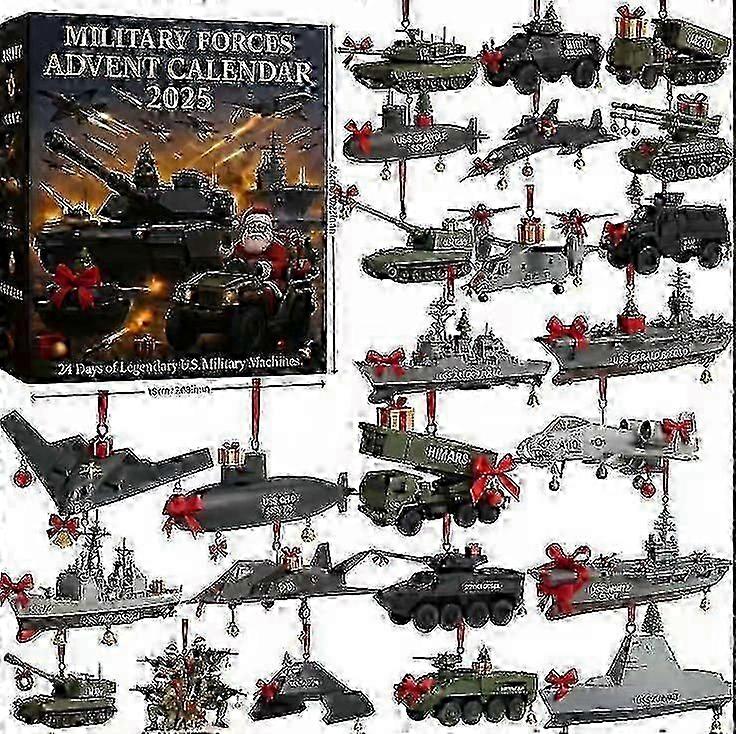 2025 Χριστουγεννιάτικα Ημερολόγια Advent Διακόσμηση Ακρυλικό Πλήρες στυλ