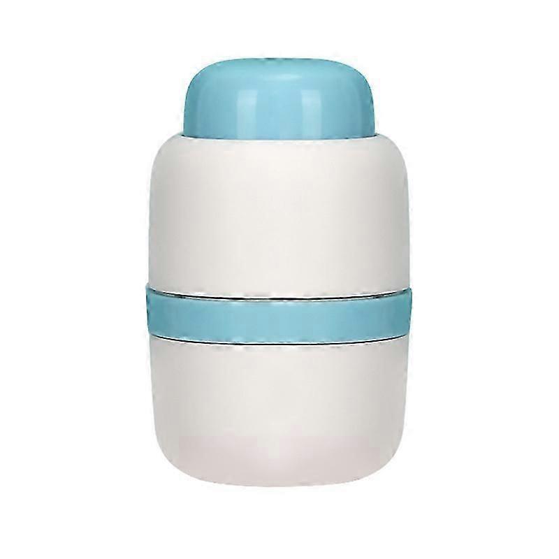 Pill cutter with hidden blade and case