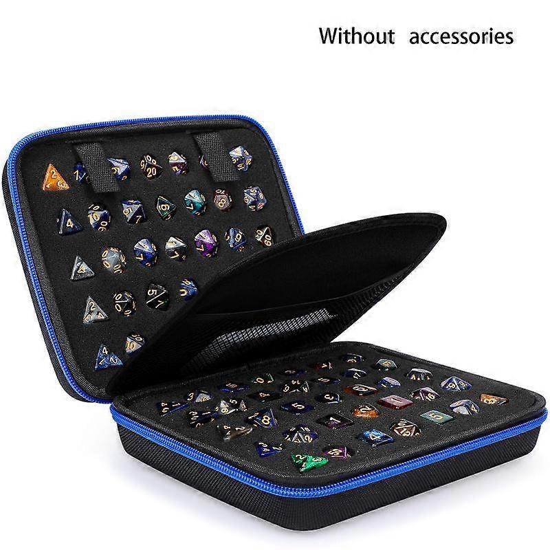 Aoriher Dice Case with Removable Slotted Tray for Storage Game Dice Carrying Holder Compatible with Dnd Role Playing and Other Table Games