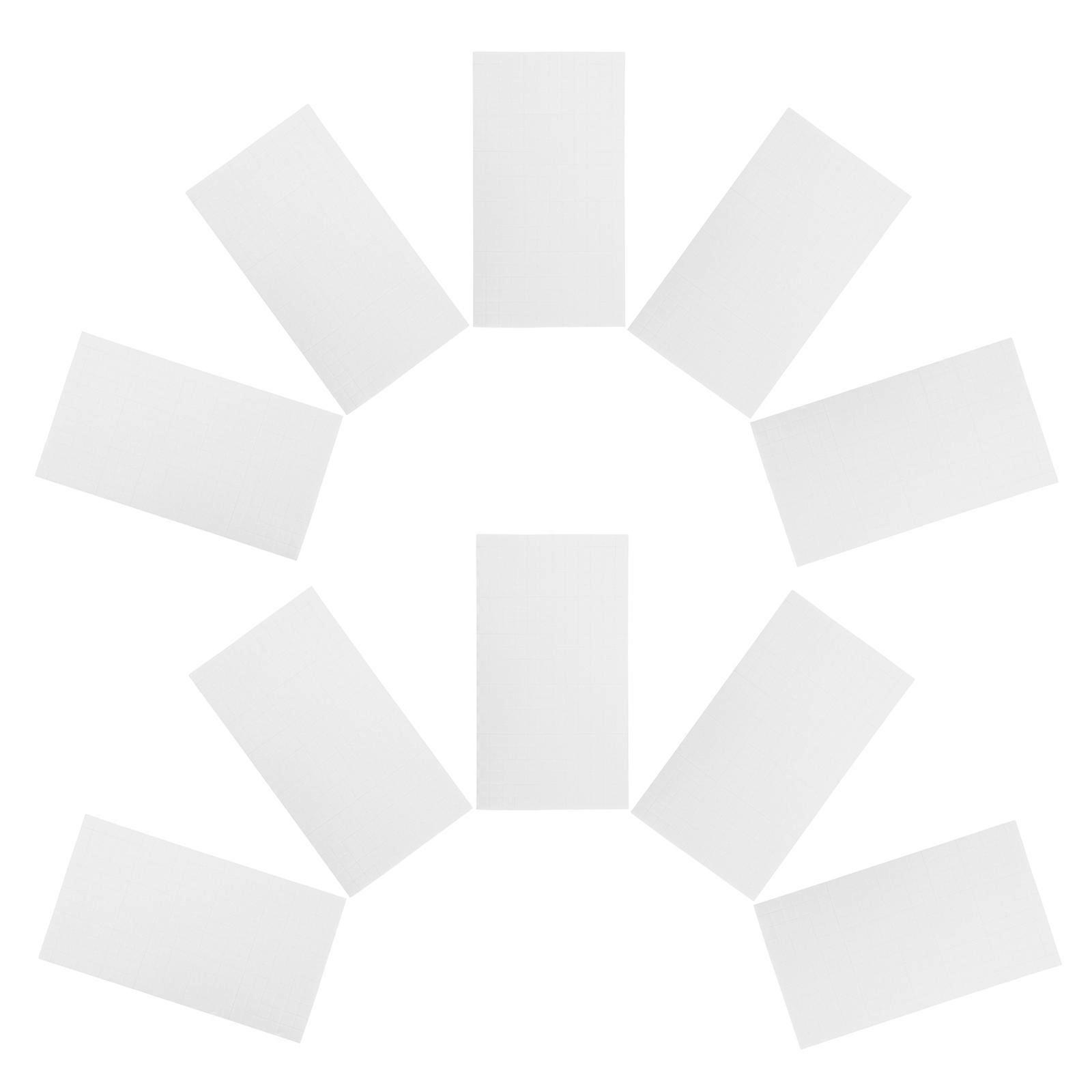 Adhesive Stick Dots Foam Squares Assembly Display Diy Crafts White 0.60X0.60X0.20CM 10 Sheets