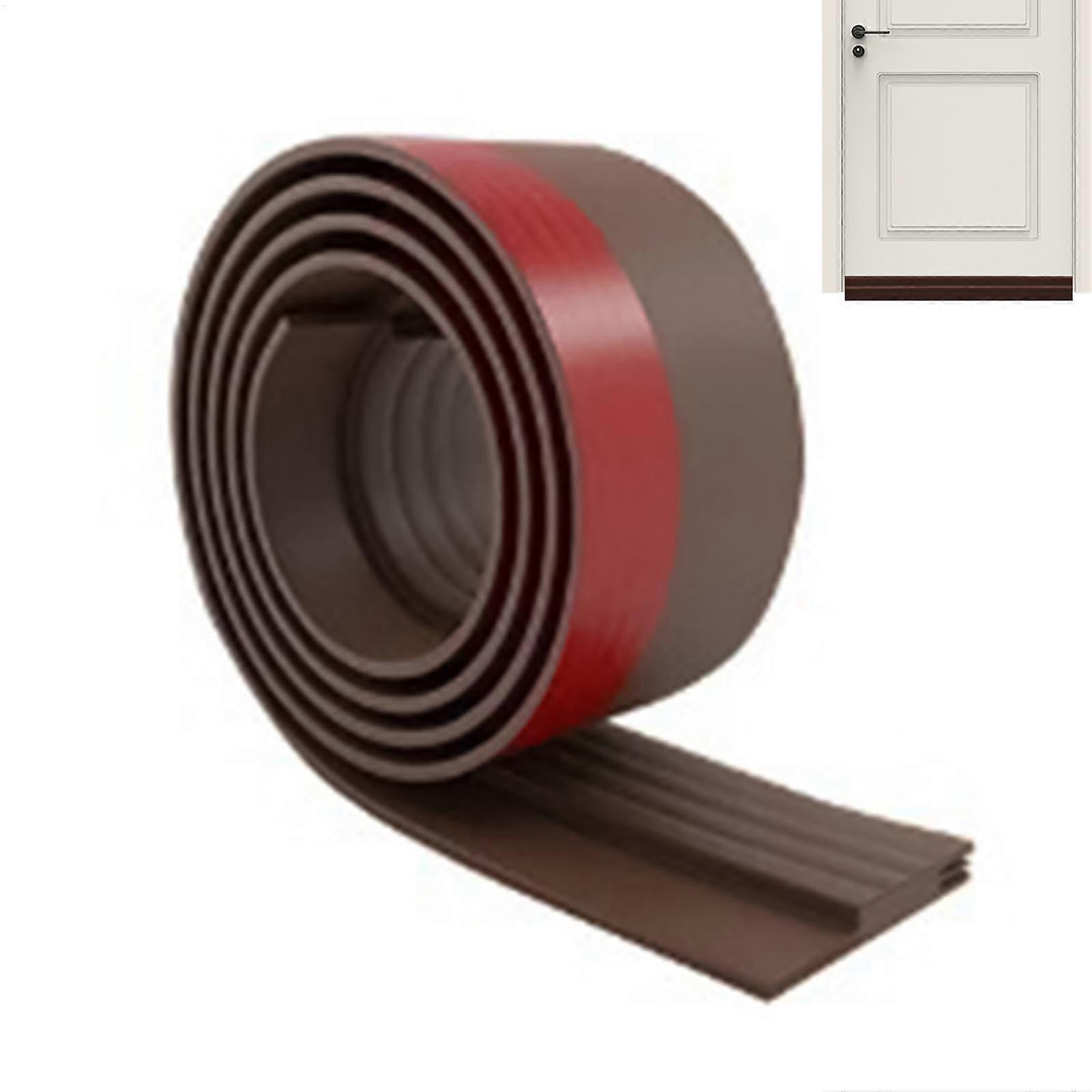 Door Draft Stopper Noise Blocker Windproof Sound Insulator Dustproof Seal for Home 1x0.24x1.97 Inches