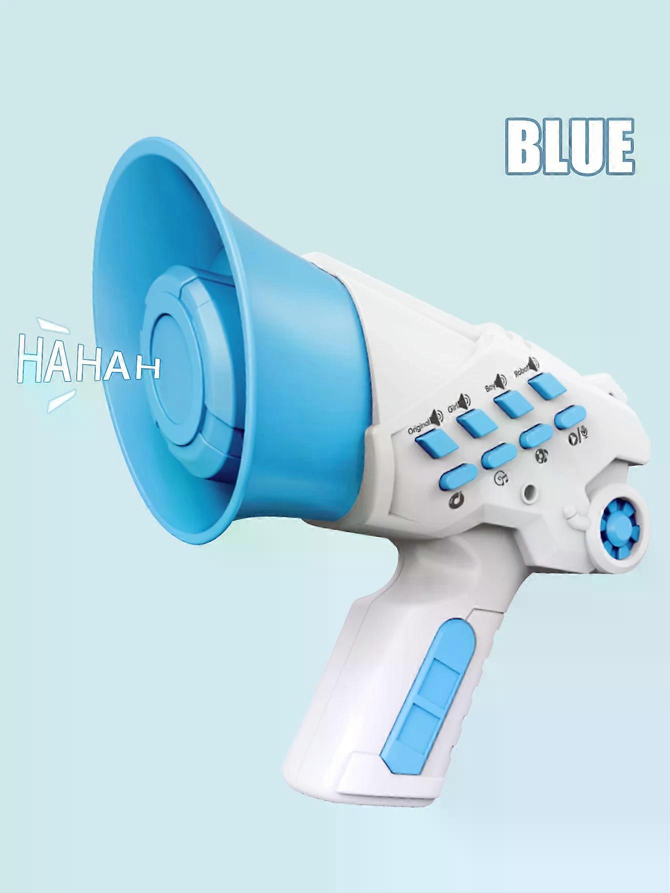 Portable Megaphone Speaker Siren Bullhorn Smart Multi Voice Changers Toys Funny Party Prank Handheld Loudspeaker