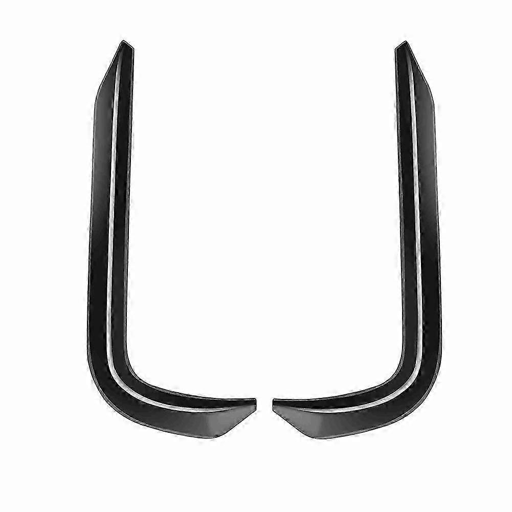 Car Front Fog Light Lamp Eyebrow Fog Light Trim Frame for Honda,Black