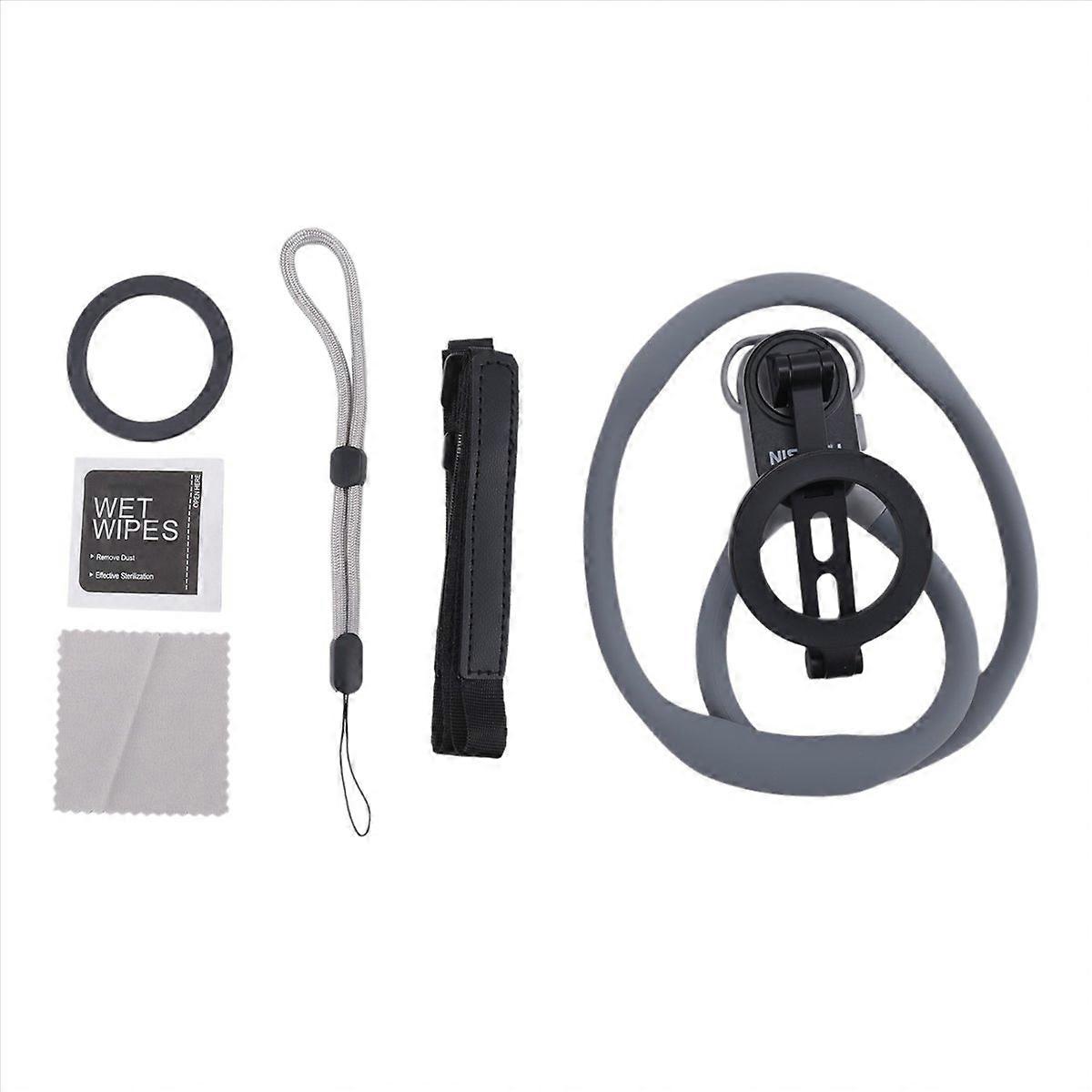  Neck Holder Silicone Magnetic Quick Release Gray