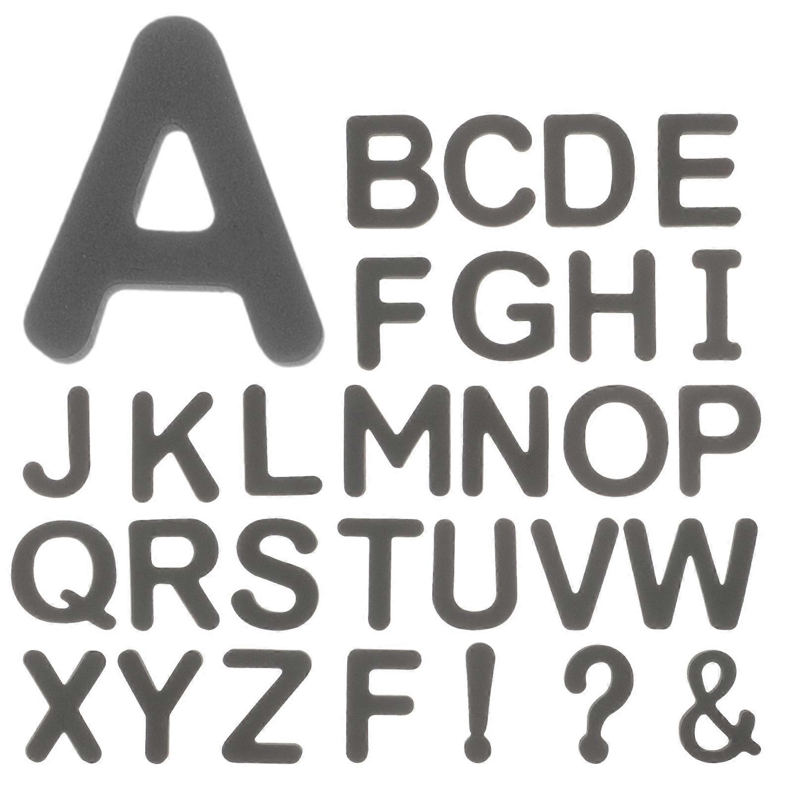 1 Set Magnetic Foam Letters EVA Foam Alphabet Magnets Foam Magnetic Alphabet Letters