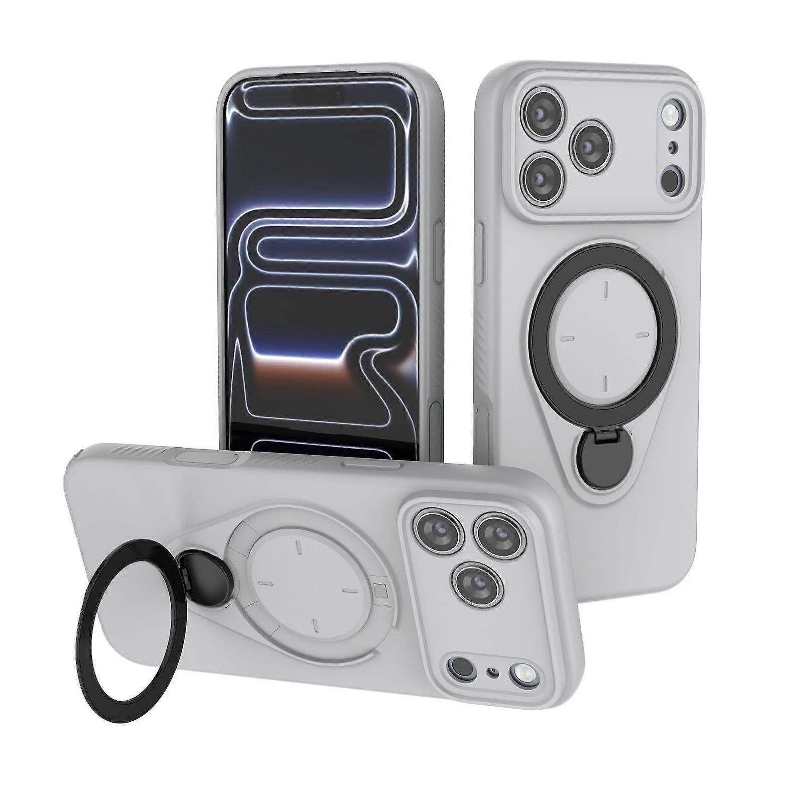 Ring Shield MagSafe TPU Phone Case with 360 Degree Rotating Holder