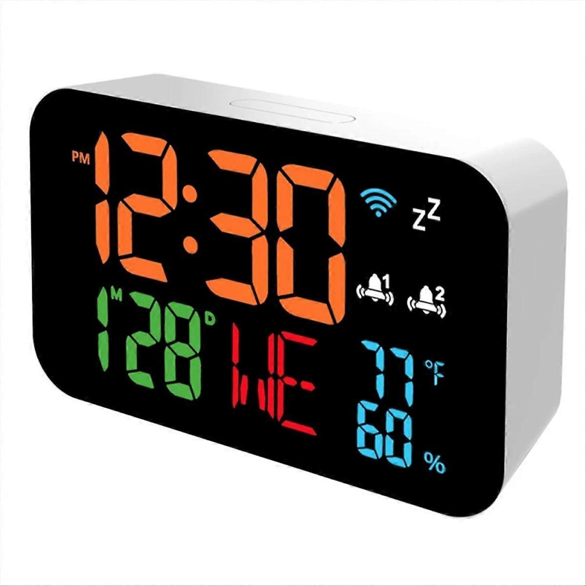 Tuya WiFi Clock Calendar Intelligent Thermometer Hygrometer