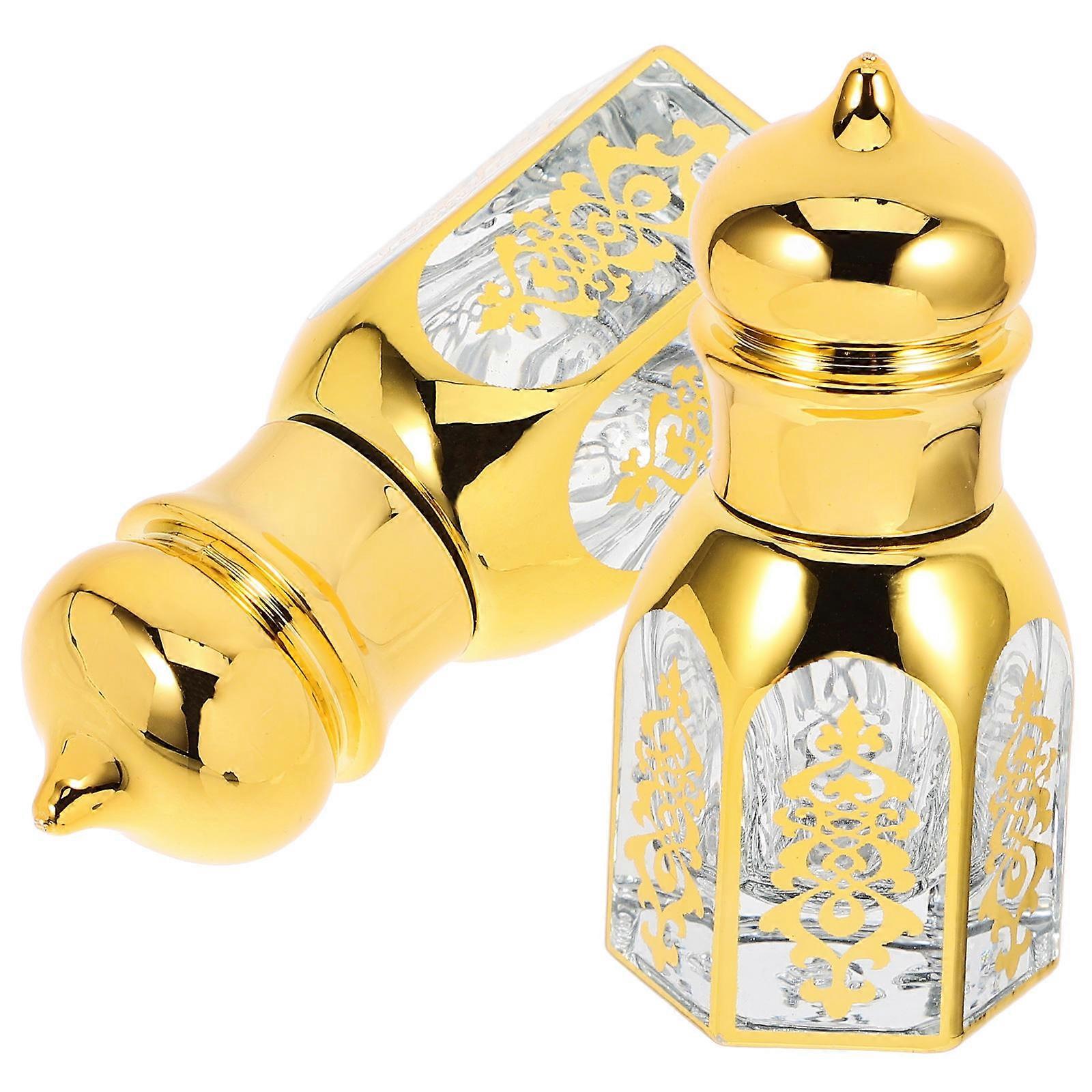 Roller Bottles for Essential Oils Glass Roller Bottles for Decor 2Pcs