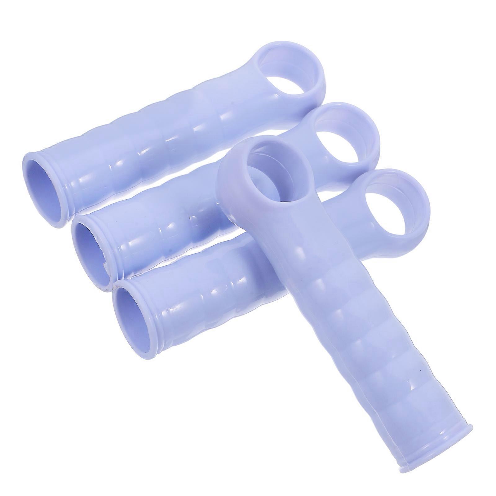 Blue Plastic Mop Stick Handle Replacement Grips for Mop with Durable Design and Comfortable Grip 4