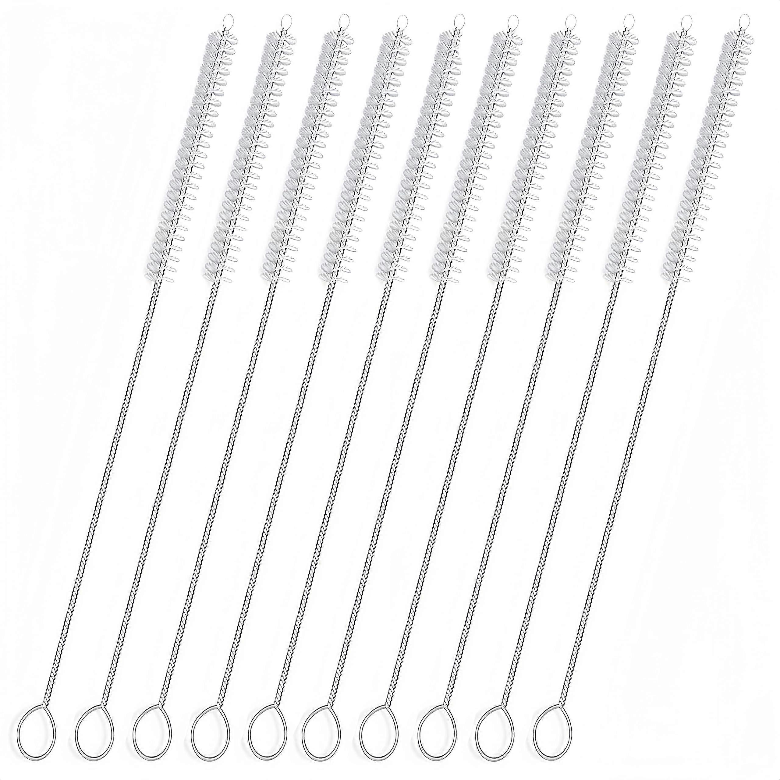 Extra Long Straw Cleaning Brush Kit with Flexible Design for Tumblers Bottles Cups and Tubes