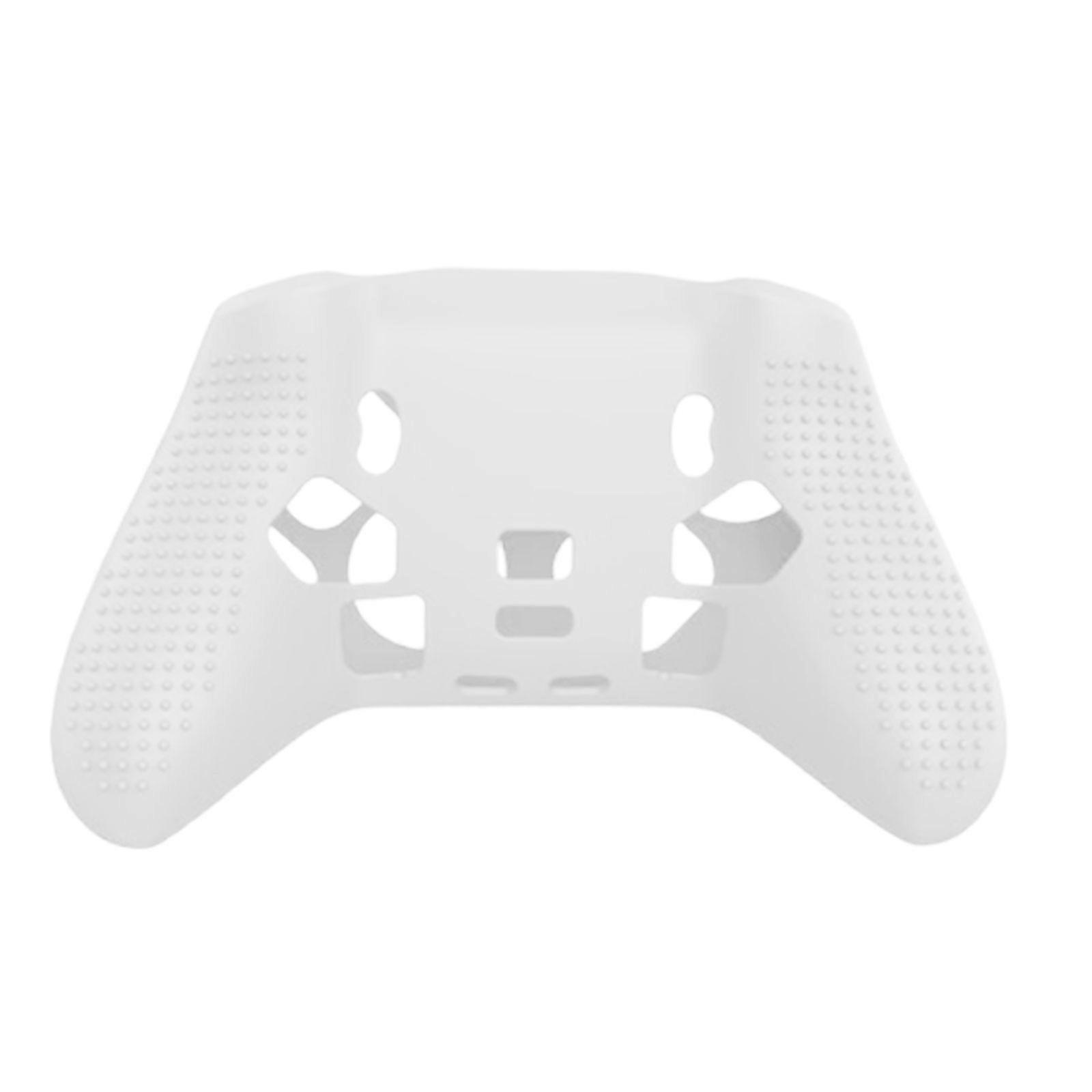 Protector Sleeve Protective Case for 5 Flexible Skin Game Controller Soft Silicone Cover Scratchproof  White