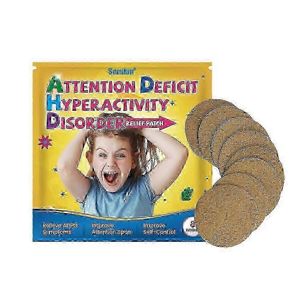 24pcs Hyperactivity Treatment Patch Paediatric ADHD Kids Sticker Focus Attention