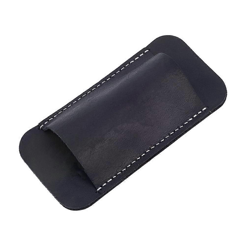 Leather Multitool Holster with Secure Belt Clip, Horizontal Knife Sheath, Durable Cowhide EDC Pouch