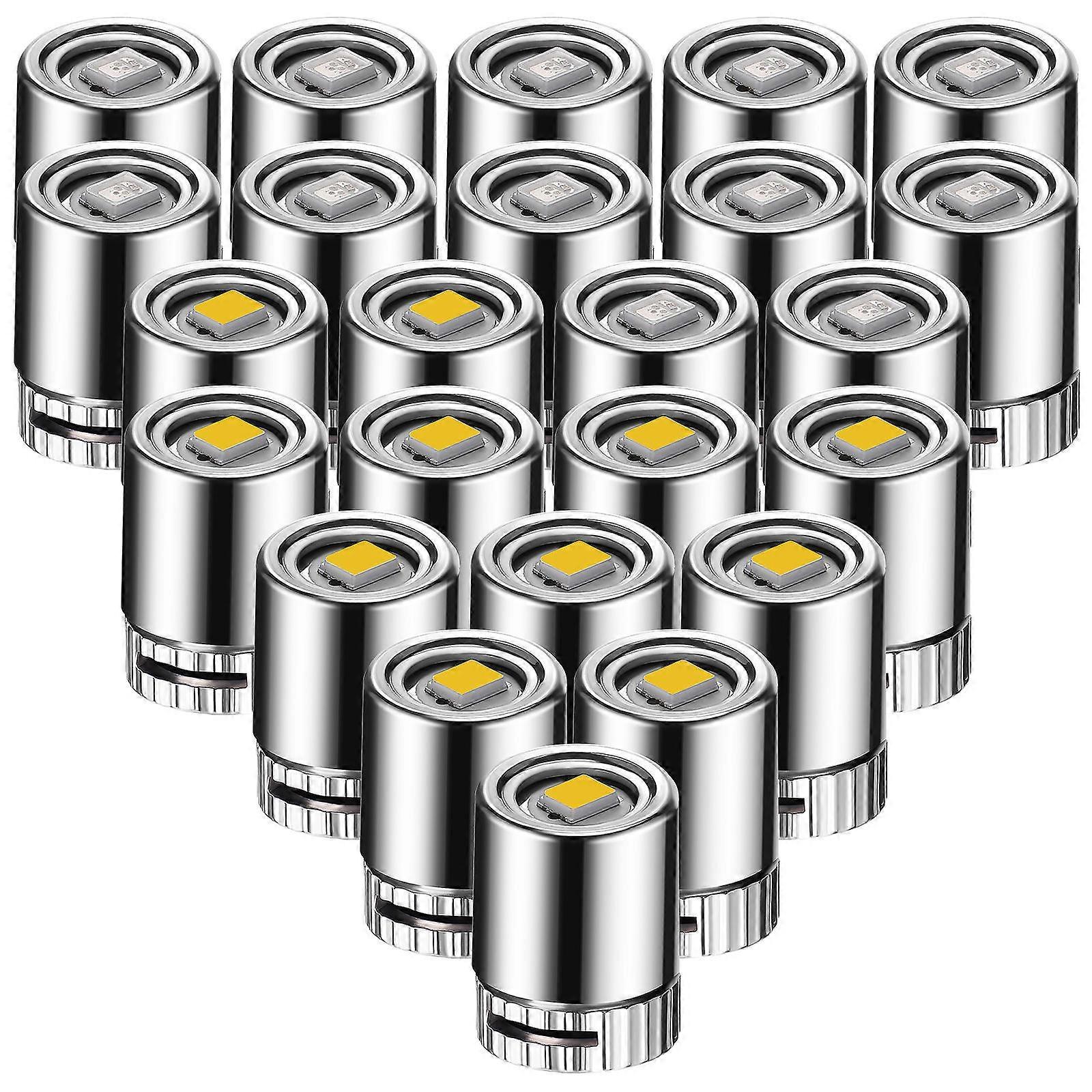 Mini LED Spotlight Tiny Lamp for Decoration Use 24Pcs Battery Operated Lights