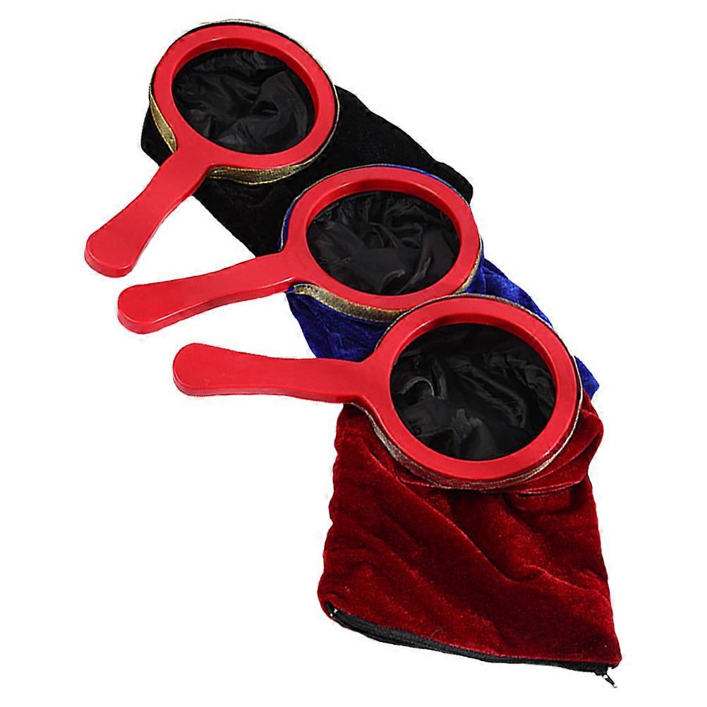 Bag Disappear Illusion Bag for Playing 3Pcs Fabric Stage Props