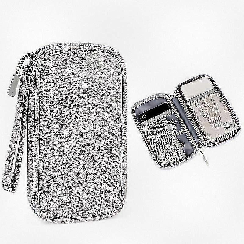 2025 Shockproof Hard Protective Case for Electronic Storage (Gray, Bag Only)