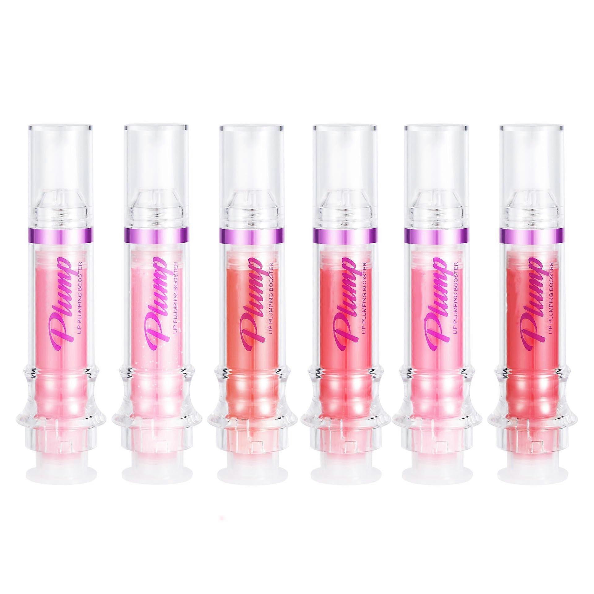 Lip Plumper Gloss Set, Instant Volume and Hydration, Mint Chili  Shine, 6PC