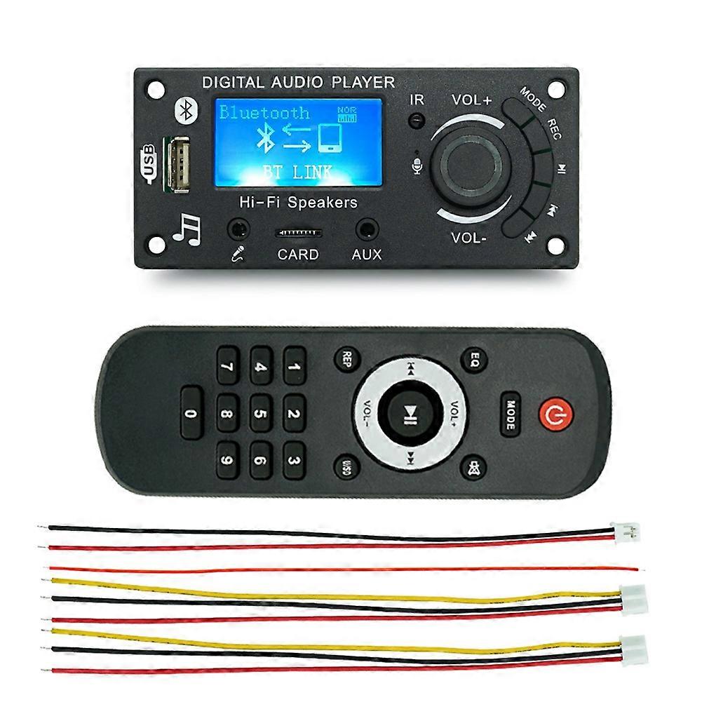 LCD Screen Display Mp3 Decoder Board Bluetooth Module DIY Products Car Audio Accessories Audio Amplifier Board