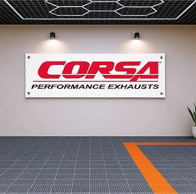 Corsa Performance Uitlaatsystemen Flag QQ 0045
