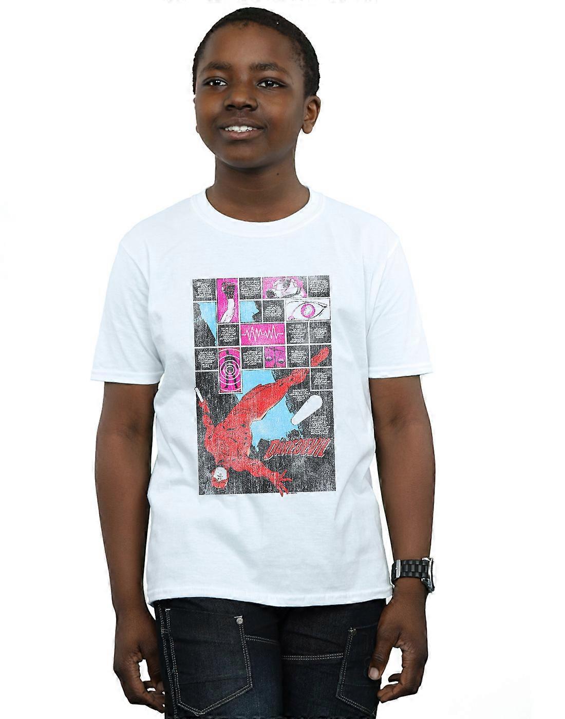 Marvel Boys Daredevil Comic Panels T-Shirt