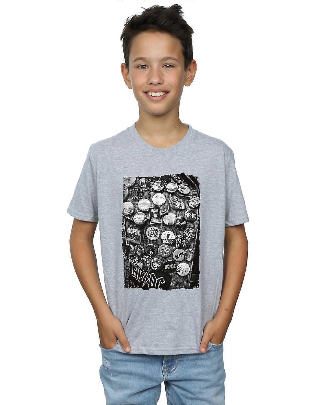 AC/DC Boys Badges Collection T-Shirt