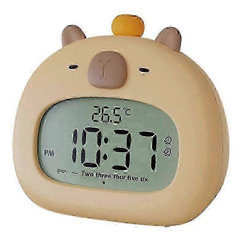 Smart Alarm Clock with Snooze & Countdown Timer - Night Light