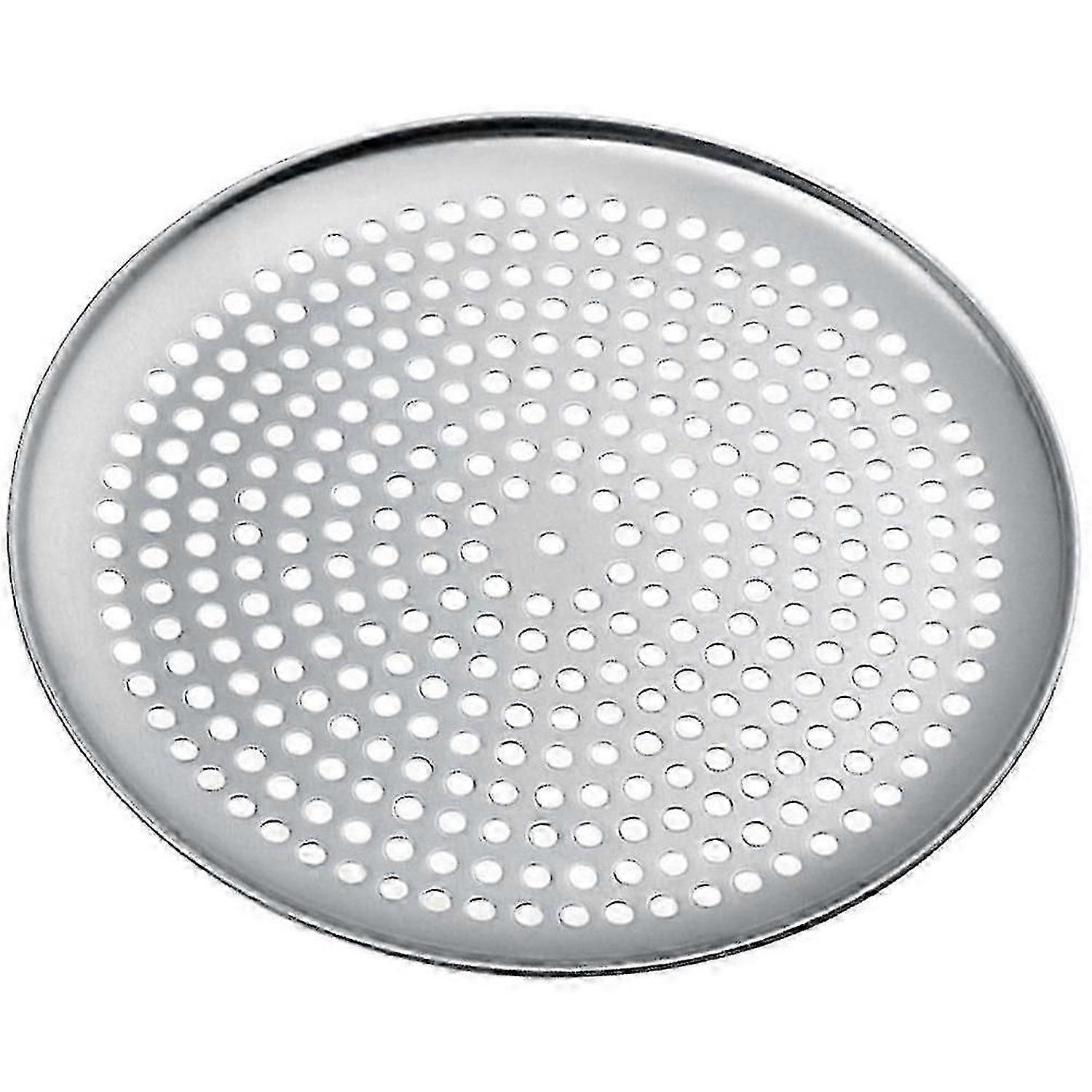 Pizzabrett i rustfritt stål med hull for baking