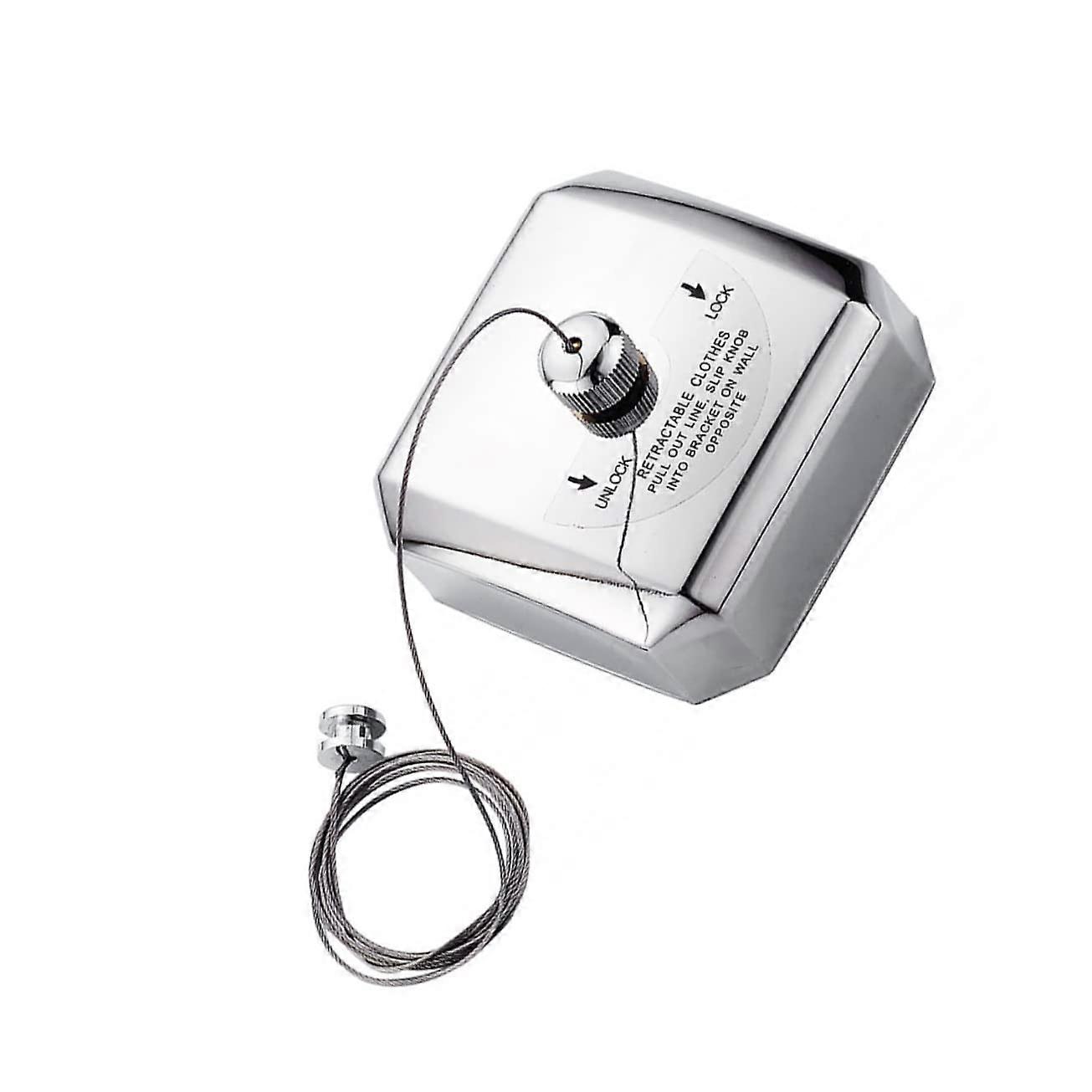 Retractable Clothesline for Indoor and Outdoor Laundry with Durable Lightweight Design