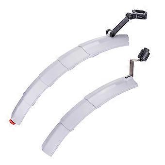 ZTTO ZT03 2-teiliges Fahrradschutzblech-Set vorne + hinten Fahrrad-Schutzblech mit Rücklicht (mit Montagezubehör)