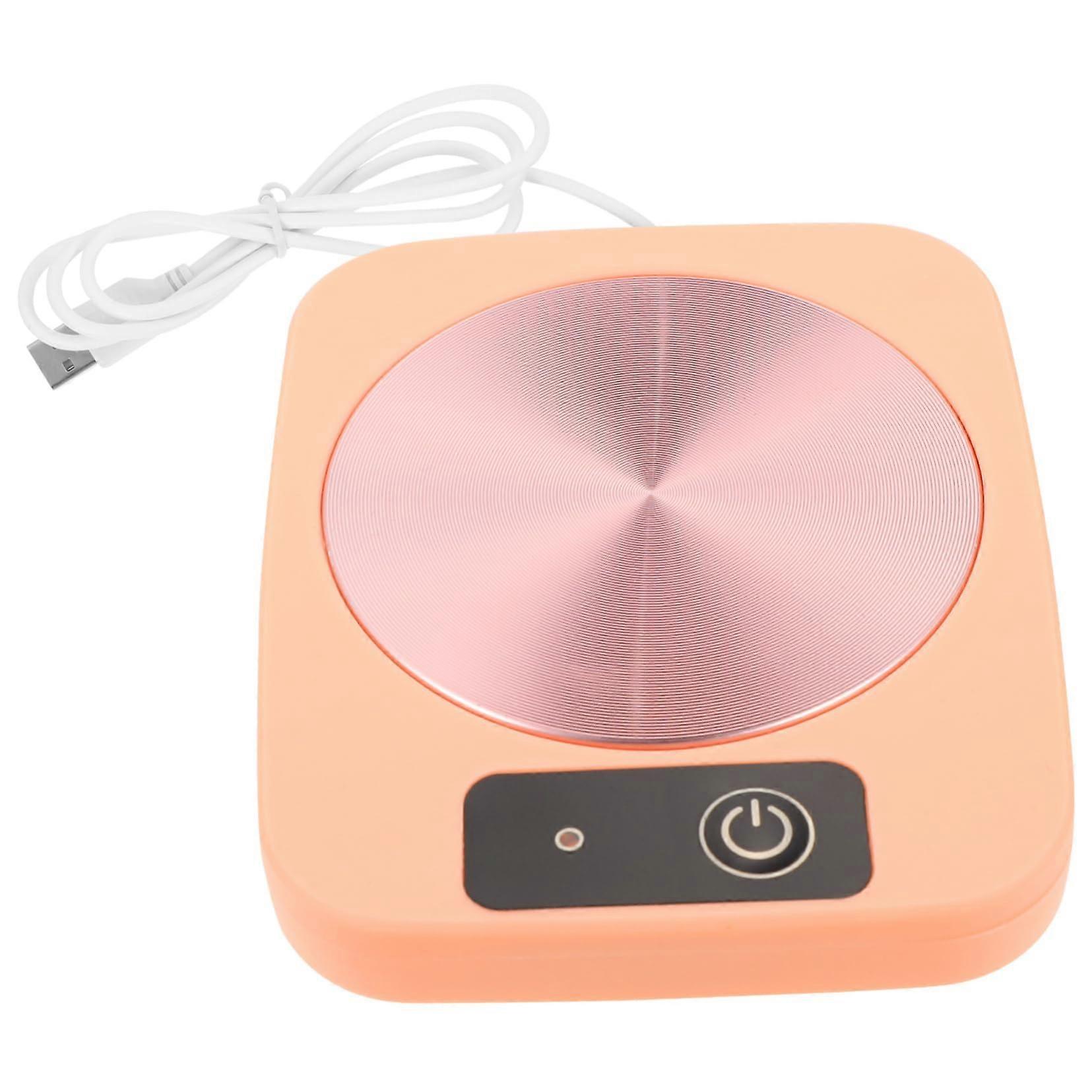 USB Mug Warmer with Fast Even Heating, USB Powered Coffee Cup Warmer for Home Office Desk Use