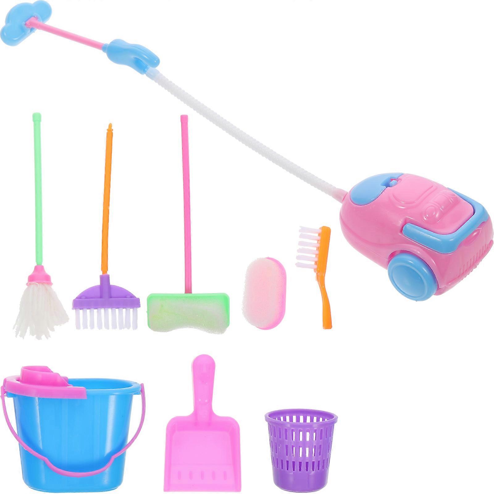 Cleaning Toys for Kids Interactive Doll Cleaner Tools 1Set