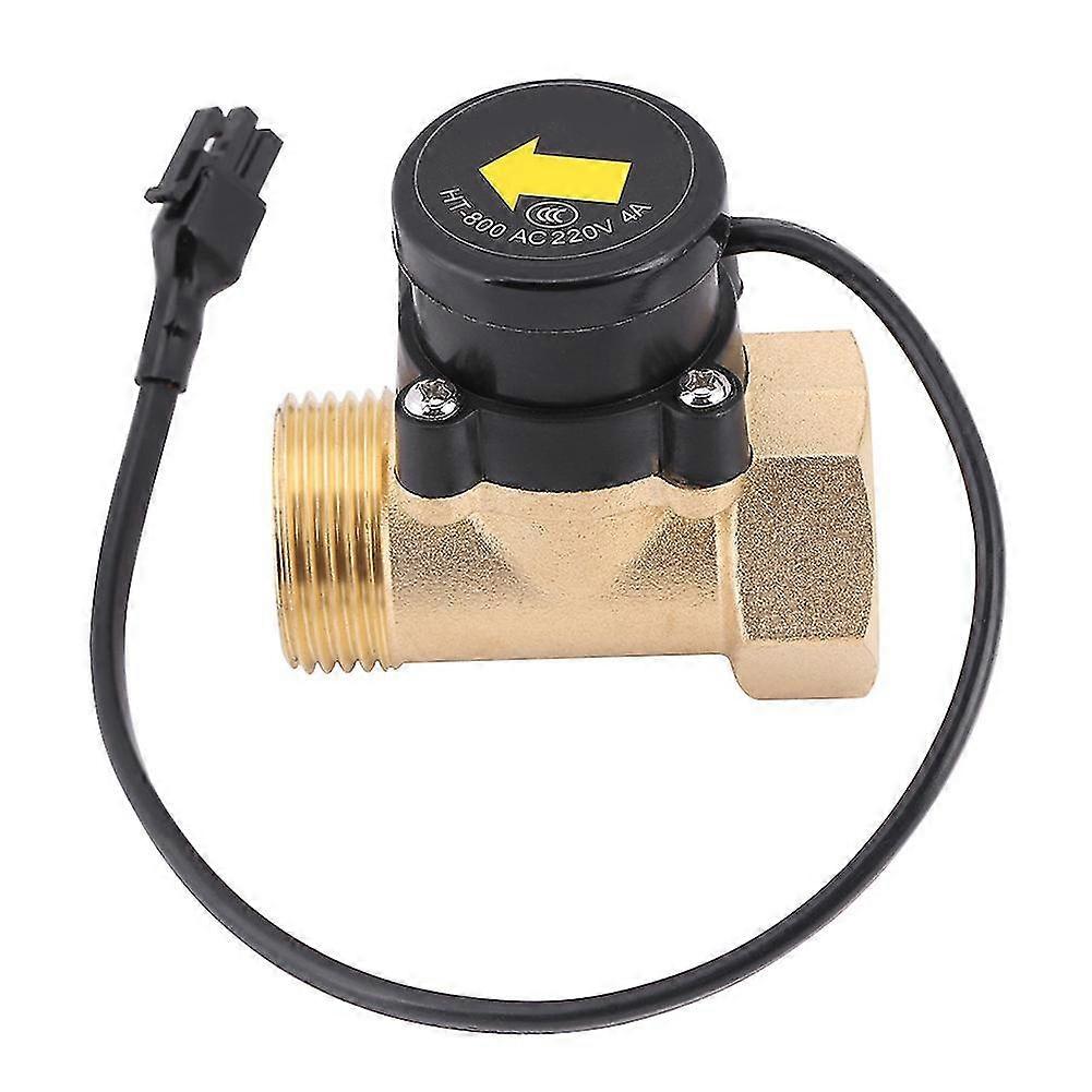 Water Flow Sensor Switch,HT-800 Automatic Flow Sensor Brass Switch Water Pump High Temperature Press