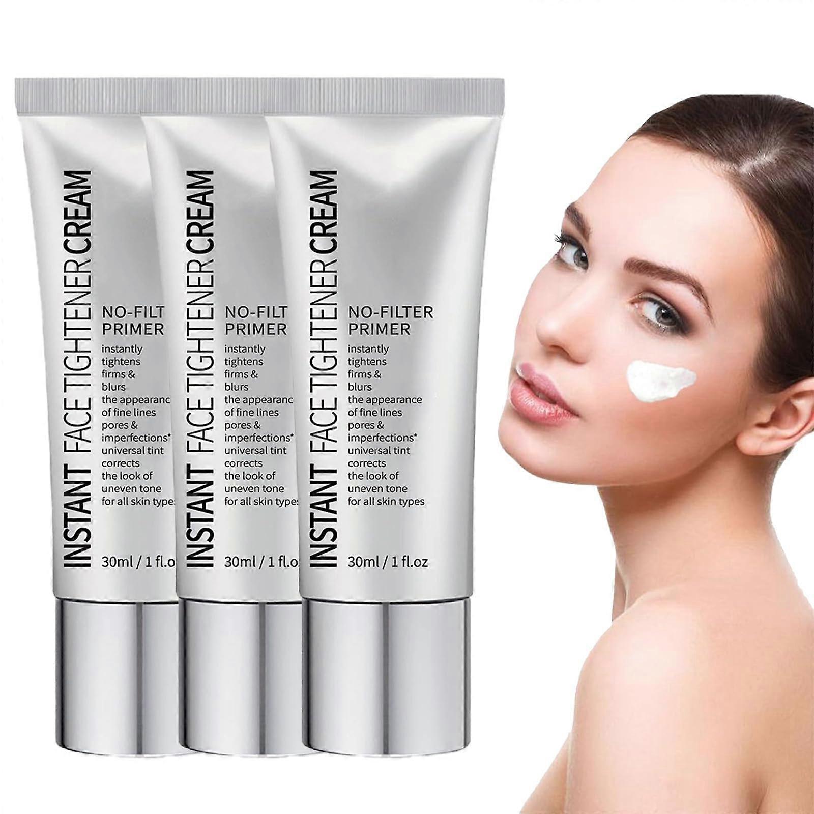 Face Tightener Primer 3pcs Instant Tightening Effect Pore Minimizing FastDrying Matte Finish