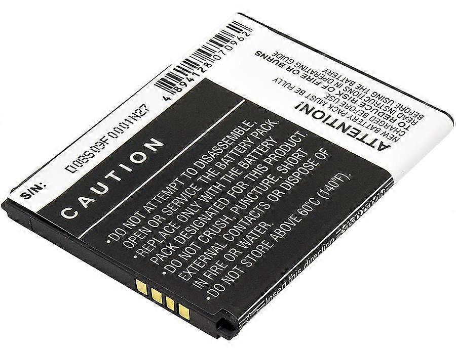 1450 mAh for TCL Mobile 5,37 Wh