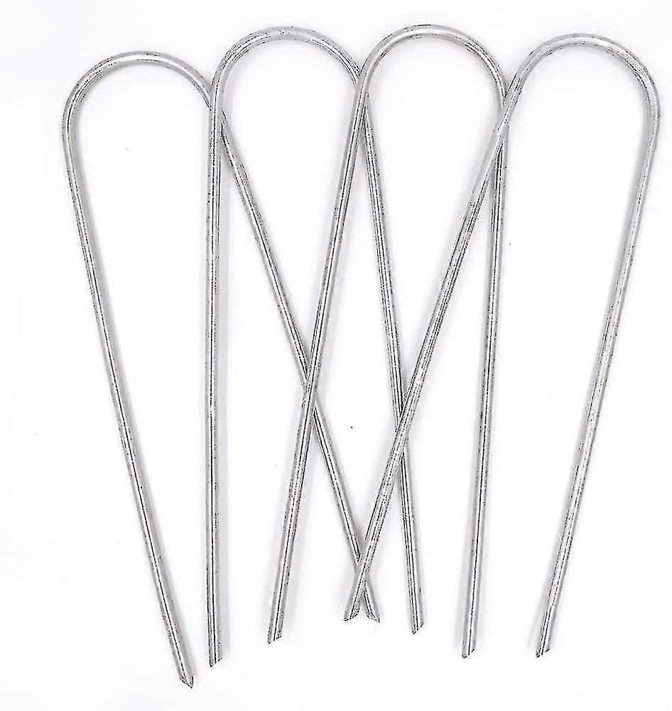 Trampolines Wind Stakes Heavy Duty U Type Sharp Ends Ground Anchor