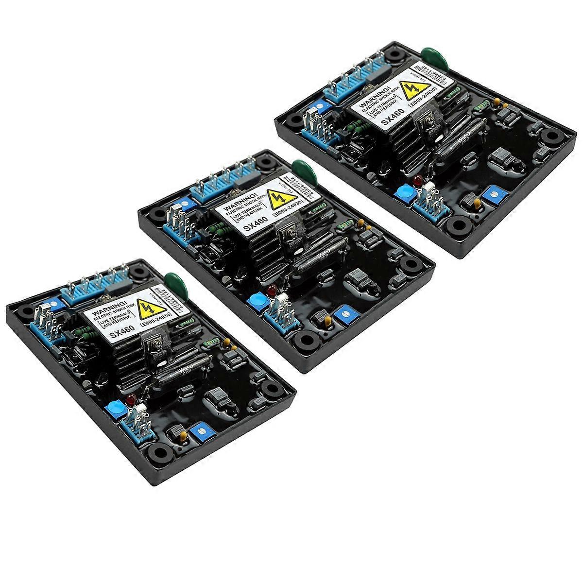 3X SX460 for Generator AVR Automatic Voltage Regulator Alternator Part Power Stabilizer