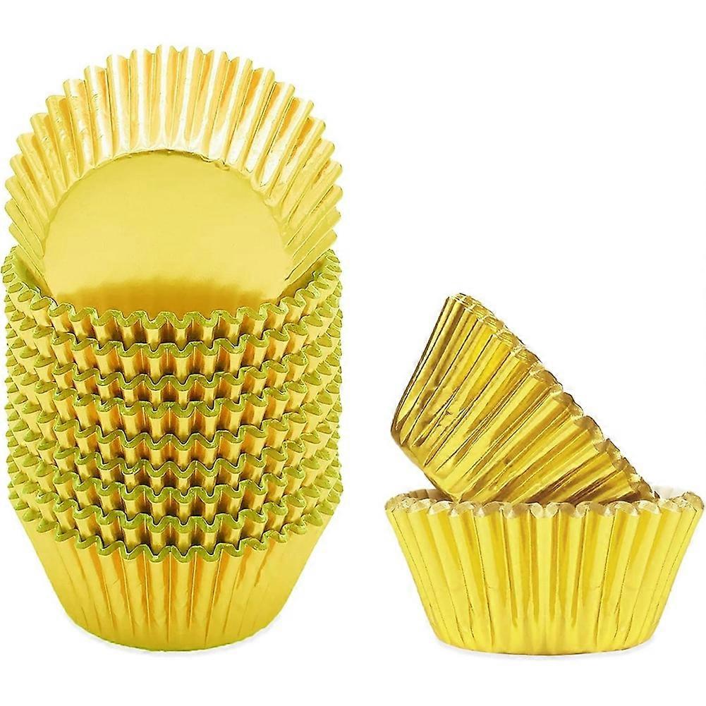 Mini 500pcs Silver Foil Cupcake Liners For Baking Baking Cups Thick B