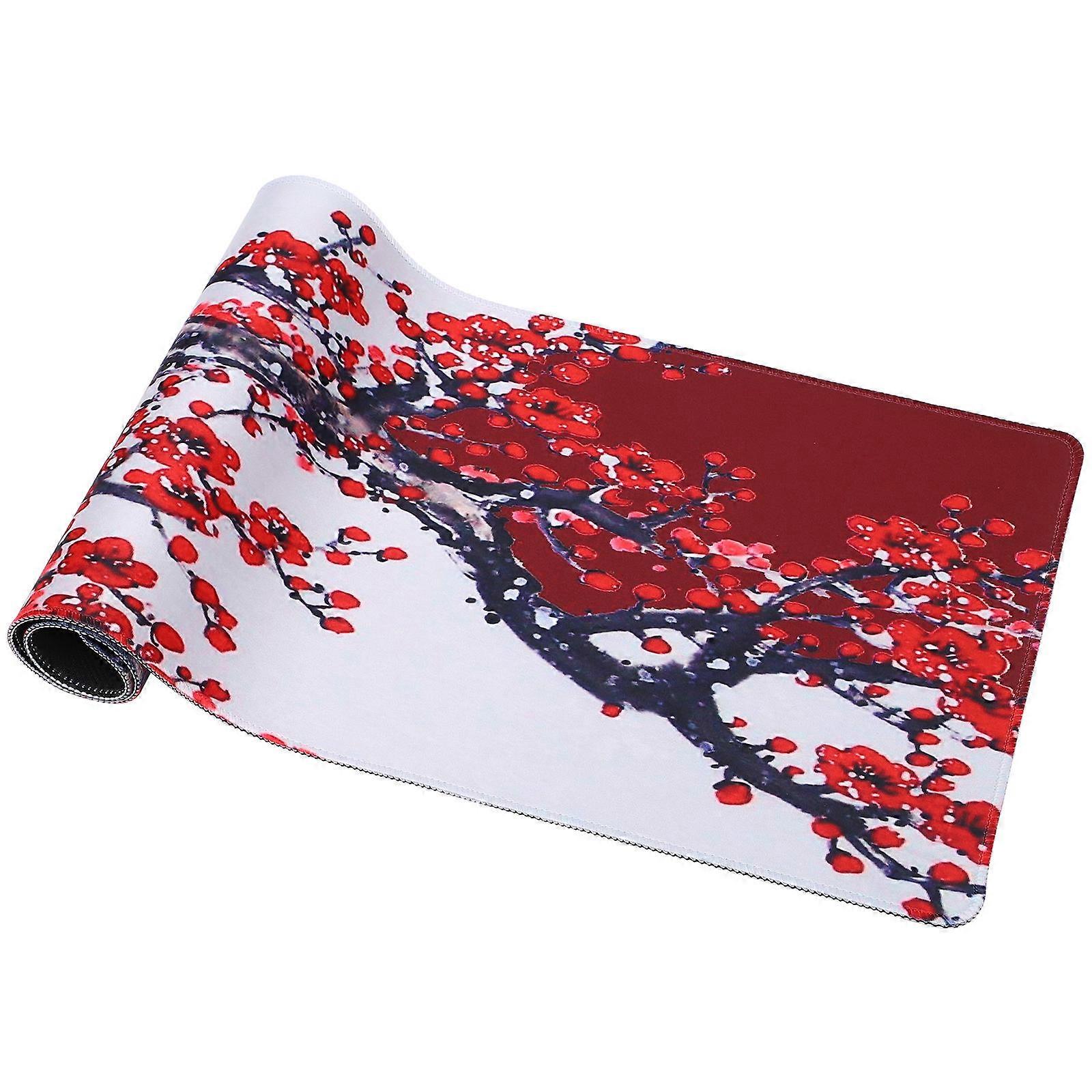 Cherry Blossom Mouse Pad Big Mouse Pad for Desk Protection Use
