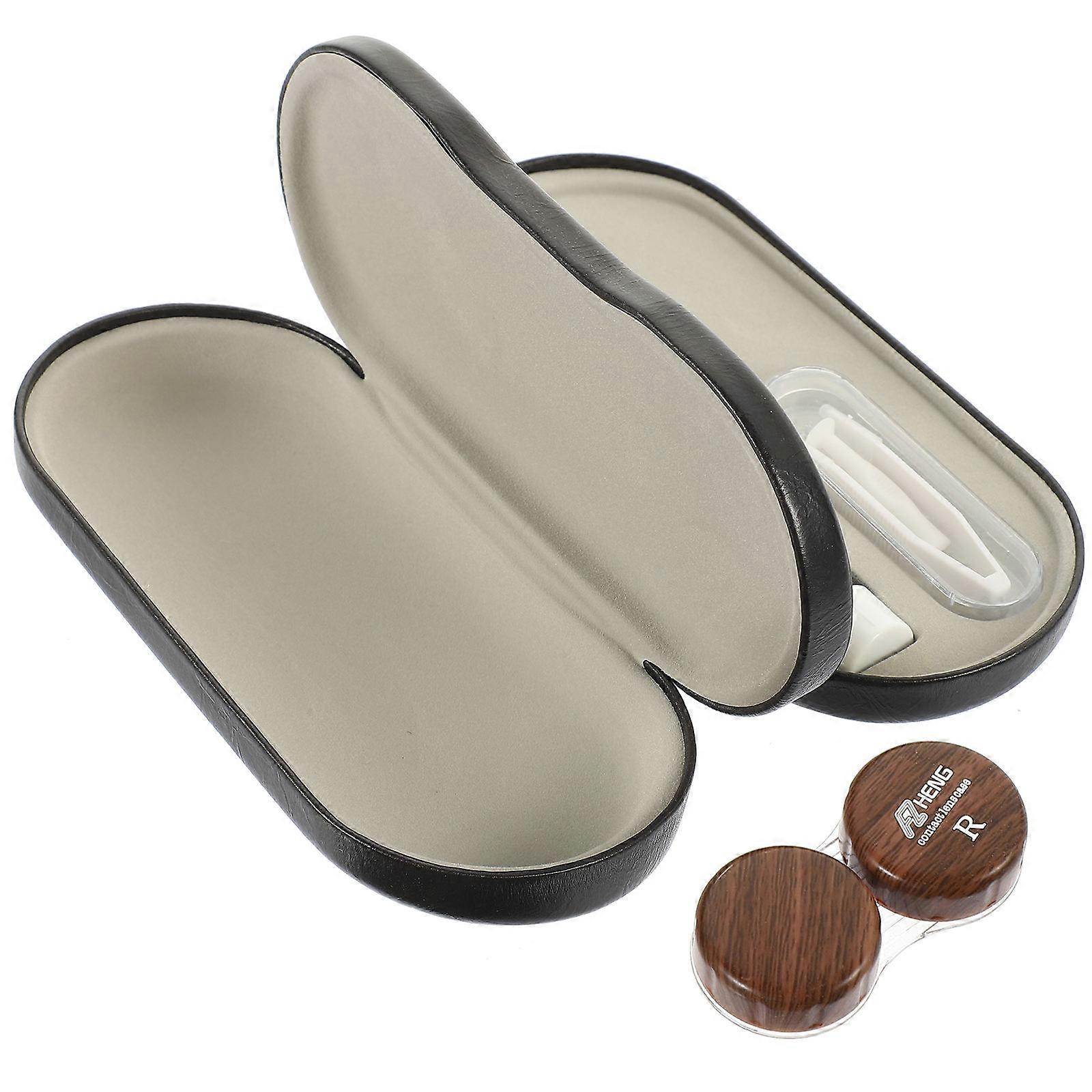 Glasses Case for Glasses with Dual-Use Function 1Set