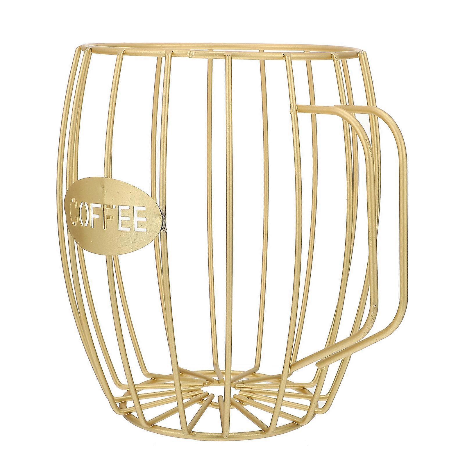 Coffee Capsule Storage Basket for Organizing 1Pcs Iron Storage Container