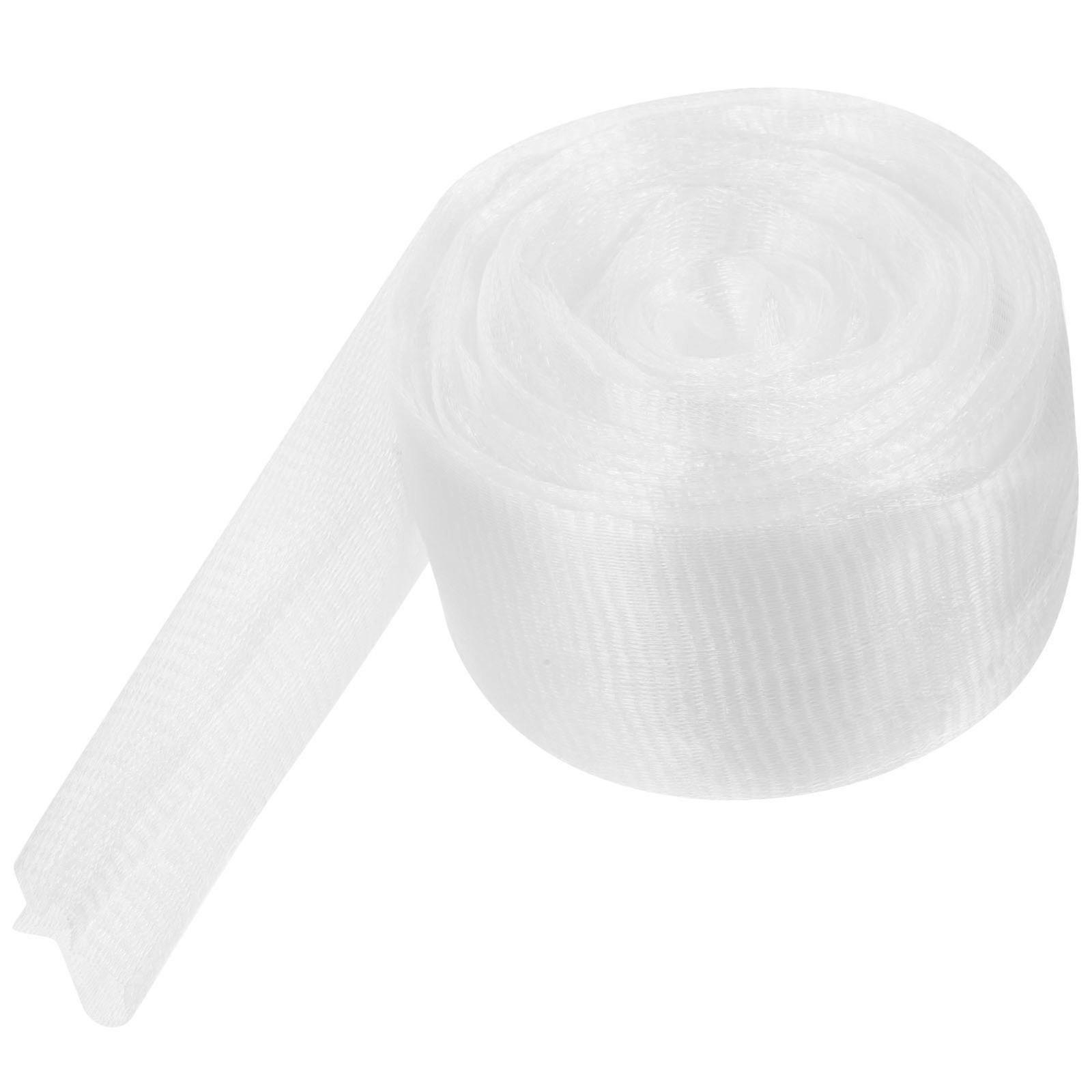 Elastic Planter Protector Replaceable Net for Protection 2Pcs White Plastic