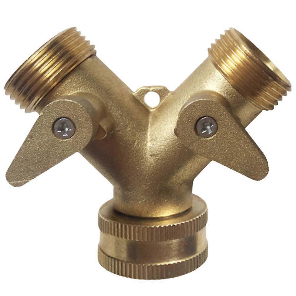 Hose Adapter Y Shape Pipe Connector for Connection Use 1Pcs