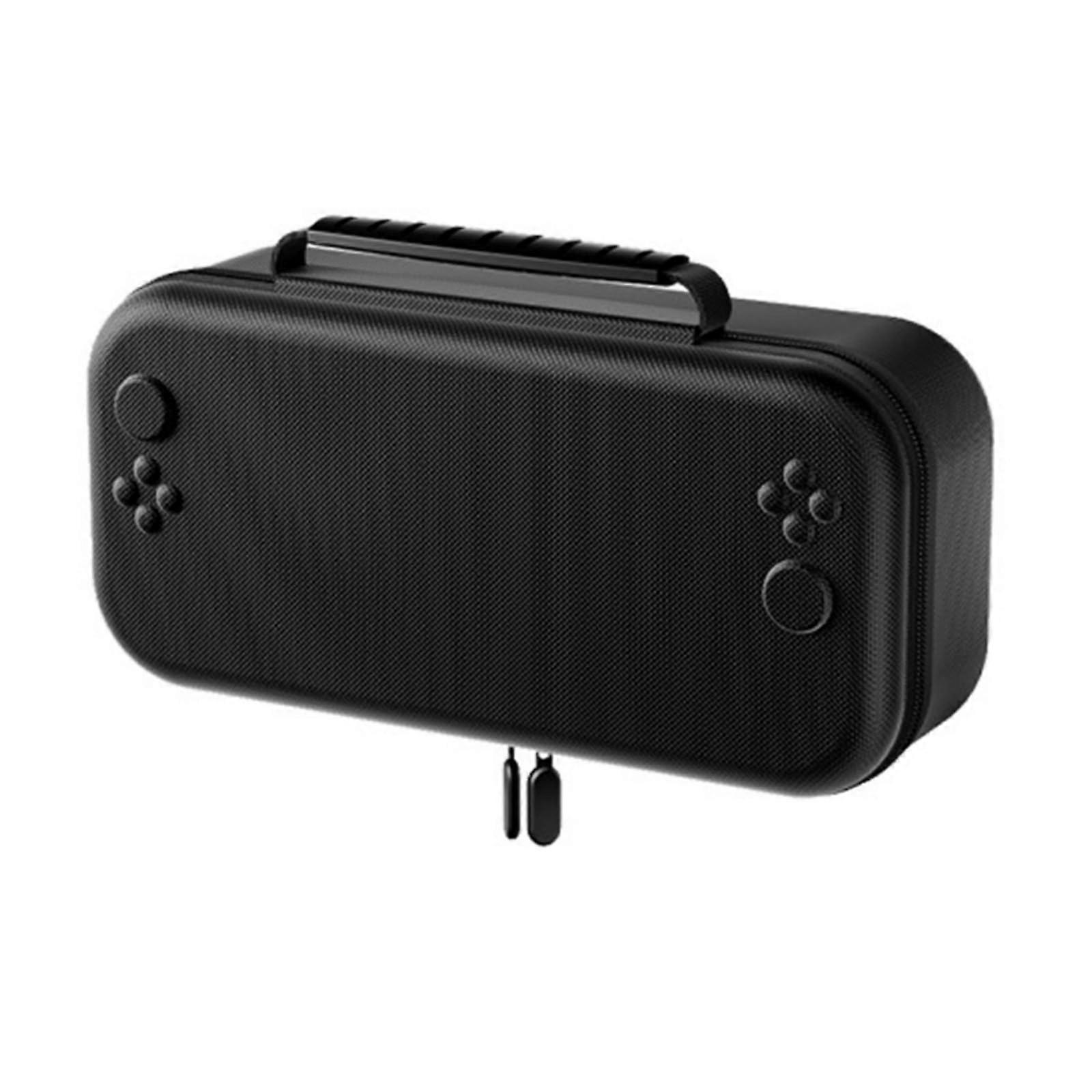 Carrying Case Shockproof Hard Shell with Screen Protector and Silicone Caps Black for Switch