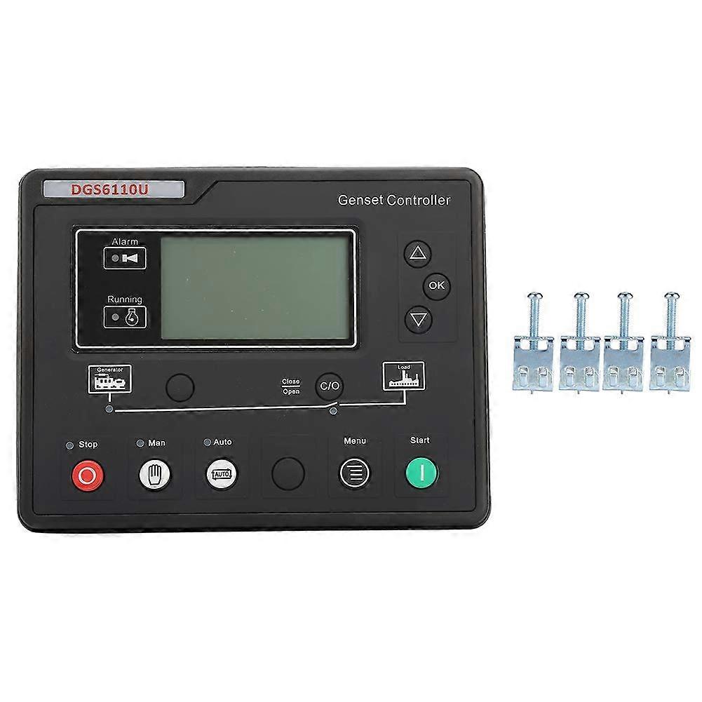 Generator Controller with LCD Display, Automatic Power Switching, MultiLanguage Interface, Load Test Mode