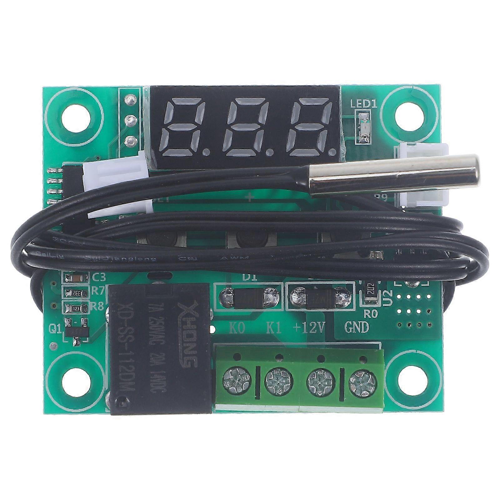 Digital Thermostat Controller Temp Display Temperature Controller Board With Probe