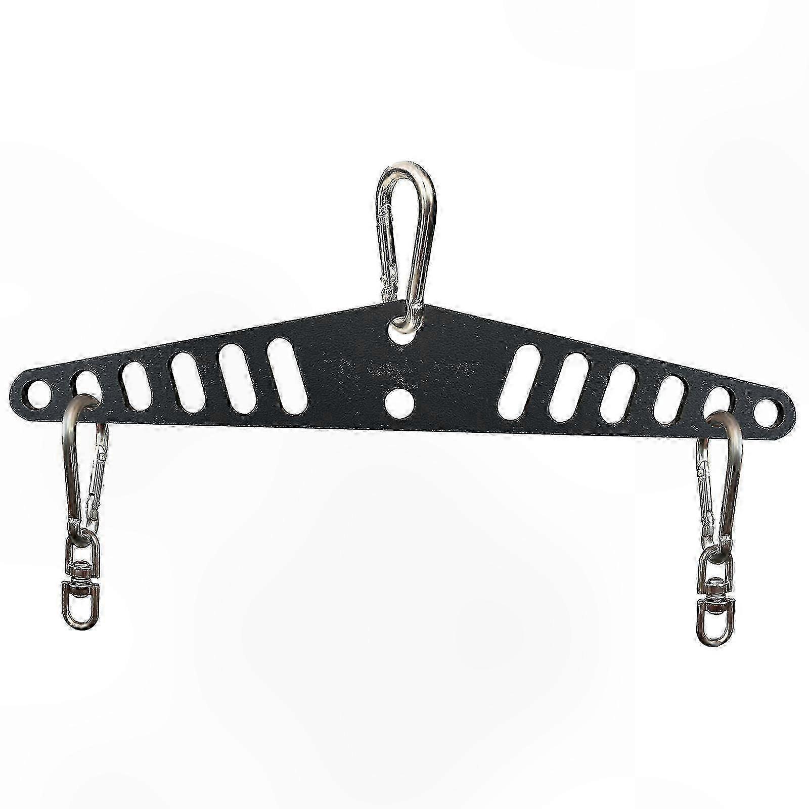 Multi-Function Pull Down Bar with Adapter Plate for Cable Machine Attachment, Suitable for Squat Racks and Home Gym Setups